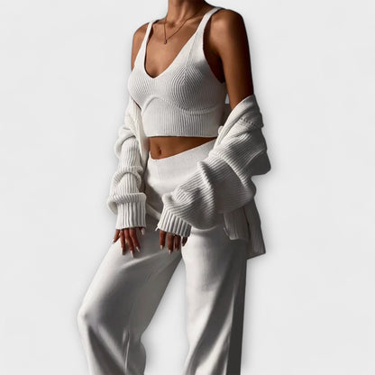 Delia Three-Piece Knit Set