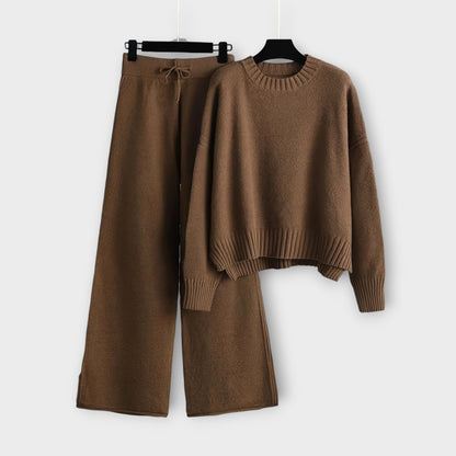 Sienna Cozy Knitted Two-Piece Set