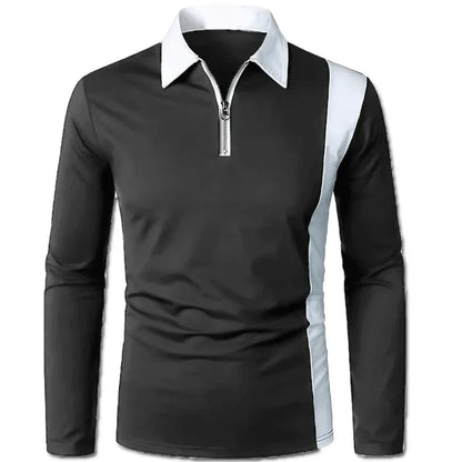 Men's Long Sleeve Polo Shirt Padrony Verno