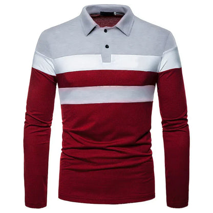 Men's Long Sleeve Polo Shirt Slingint Verno