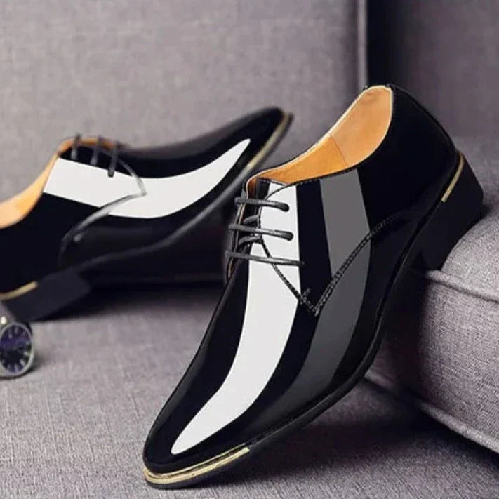 Italian and Lacquered Leather Shoe